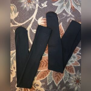 Black Fleece Leggings